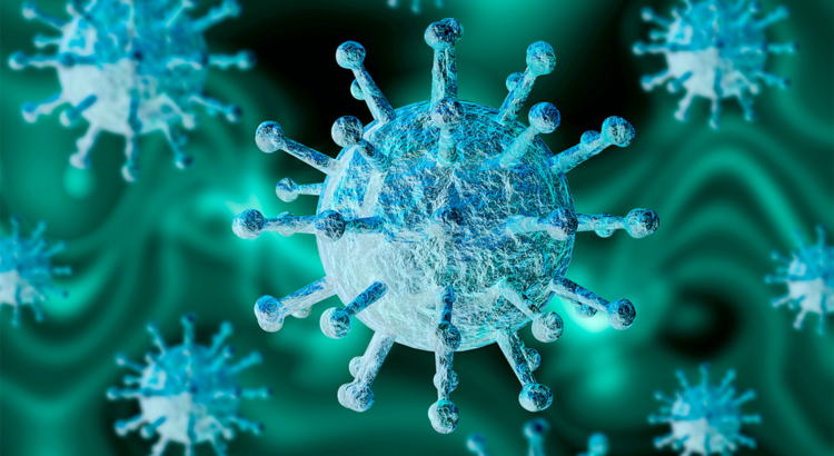 Coronavirus Rendering Foto iStock Gilnature